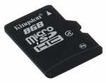 micro SD Card (SDHC) 8GB class 10 с SD адаптер Kingston