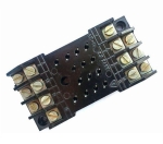 Цокъл за реле GZ-14, 300VAC, 10А, 14pin, панелен
