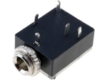 JC-115 жак стерео 3.5mm - женски, монтаж на панел с изключвател 5pin