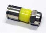 F - конектор за компресиране за RG6