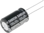 1000uF 16V 10x16mm 105°C с нисък импеданс GT1000/25 SAMXON