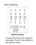 Реле Omron H3Y-4 DC24 3H, таймер 0 - 5s. 14 Pin, 24 VDC + цокъл