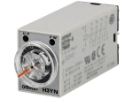 Реле Omron H3Y-4 DC24 3H, таймер 0 - 5s. 14 Pin, 24 VDC + цокъл