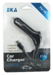 Автомобилно зарядно EKA-45Q 12-24V, 2.1A - micro USB