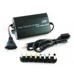 УНИВЕРСАЛНО ЗАХРАНВАНЕ ЗА ЛАПТОП 120W + захранващ кабел 12V