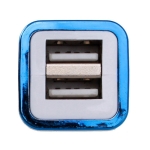 Автомобилно зарядно за телефони вх. 12-24VDC, изх. 5V 3.1A USBx2