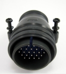 Кръгъл мъжки съединител AMPHENOL 24pin MS3106B24-28P