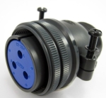 Кръгъл женски съединител JAE 3pin MS3106B22-2S