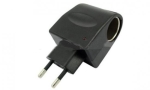 Адаптер 220V, изход за запалка, 13.5V, 450mA