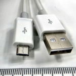 Кабел USB - micro USB 1m бял