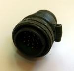 Кръгъл мъжки съединител AMPHENOL 17pin MS3106B20-29P