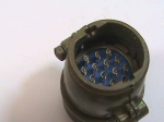 Кръгъл женски съединител AMPHENOL 14pin MS3106B20-27S