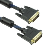 Кабел DVI-D DUAL LINK 24+1M/M 3м