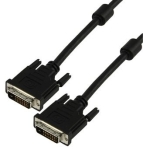 Кабел DVI-D DUAL LINK 24+1M/M 5м