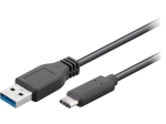 Кабел USB тип C / USB 3.0, USB 3.1, 1м.