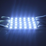 Светодиоден модул 6 LED, 0.5W, 12VDC студено бяла светлина