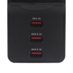 USB захранване 220V/5V - USB 3-Port Charging Station