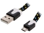 Кабел USB - micro USB 2m GOOBAY