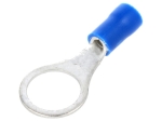 ST-085/B Кабелна обувка за кримпване изолирана ухо, M10, ф10.5mm, 1.5-2.5mm2
