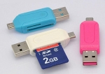 USB OTG четец на карти SD/T-FLASH 2 in 1
