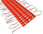 Светодиоден модул 3 LED smd5730, 0.5W, 12VDC червена светлина