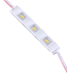 Светодиоден модул 3 LED smd5730, 0.5W, 12VDC топло бяла светлина