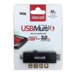 OTG флаш памет Maxell DUAL 8GB micro USB + USB
