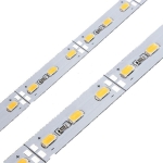 твърда топло бяла светодиодна лента, 72 LED/m smd 5630