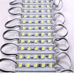 Светодиоден модул 5 LED, 0.7W, 12VDC студено бяла светлина