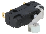 V4NCT7AR1 Микропревключвател с лост (с ролка), SPDT, 5A/250VAC, ON-(ON)