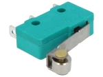 WLK-4MINI Микропревключвател, с лост (с ролка), SPDT, 5A/250VAC, ON-(ON)