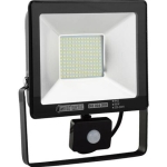 068-004-0050 Светодиоден прожектор със сензор за движение SMD LED 50W 2500Lm 6400K IP65 220V черен