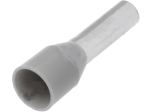 Кабелен накрайник втулка 4mm2, изолиран сив Weidmuller 10бр.