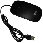 Мишка (жична) JeWAY JM-1121 USB черна (1600dpi)