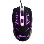 Мишка (жична) JeWAY JM-M6(1204) Game Light USB черна (1200dpi)