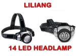 Прожектор за глава 14 LED