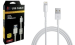 Кабел USB за Apple iPhone5 , бял, 1.5 метра