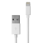 Кабел USB за Apple iPhone5 , бял, 1.5 метра