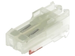 CE100F22-2-D Щепсел, проводник-платка, женски, PIN2, краен, 2,54mm, IDC, 22AWG