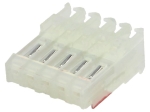 CE100F22-5-D Щепсел, проводник-платка, женски, PIN5, краен, 2,54mm, IDC, 22AWG