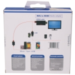 MHL Кабел micro USB към HDMI + Micro USB