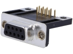 Съединител женски D-SUB 9PIN ъглови PCB