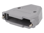 DSC-237 Пластмасов корпус D-SUB прав 37PIN сив