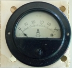 Амперметър 0-50A DC Ф65мм 3М31