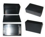 Черна пластмасова кутия N2-1 110x72x37mm