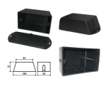 Черна пластмасова кутия N5 102x78x58x32mm