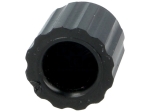 GC6M-11X10 Копче за потенциометър, миниатюрно, черно, пластмасово, ост ф6mm
