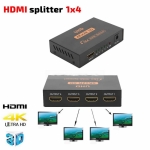 HDMI сплитер с усилвател, 1 вход - 4 изхода