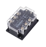 3-32VDC SSR 100A 480VAC ТРИФАЗНО Солид Стейт Реле + Радиатор и вентилатор