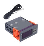 Опростен модел 75x35mm температурен контролер 220V със сензор